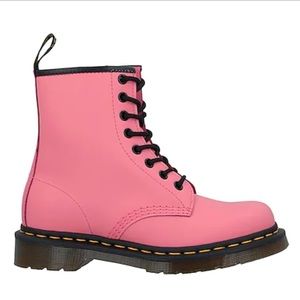 Doc Martens 1460 Leather Boot RARE Pink